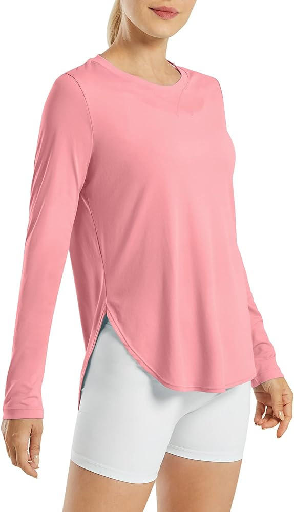 G4Free Women's UPF 50+ UV Shirts Long Sleeve Workout Sun Shirt Outdoor Gym Hiking Tops Quick Dry ... | Amazon (CA)