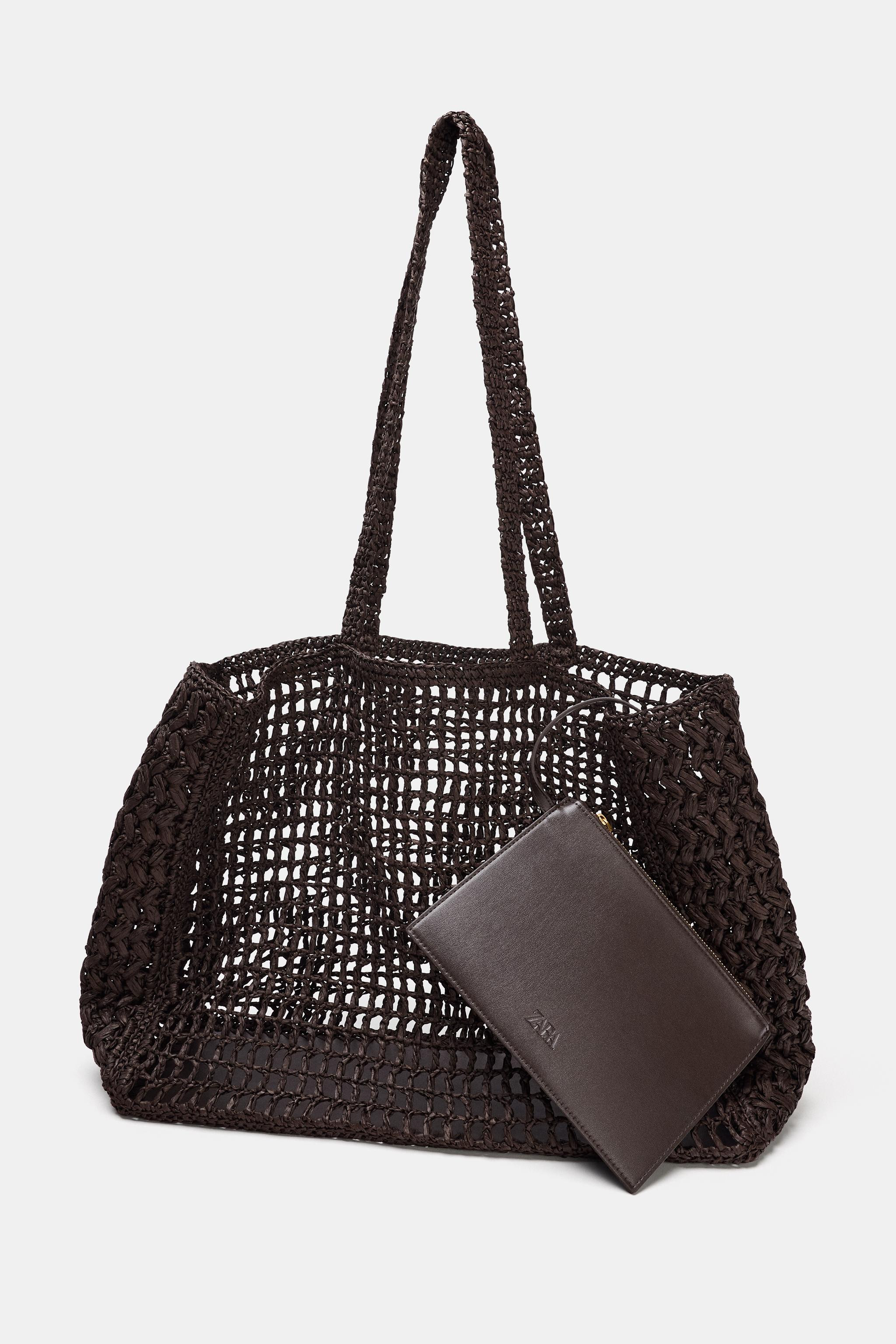 BRAIDED MAXI TOTE BAG | Zara UK