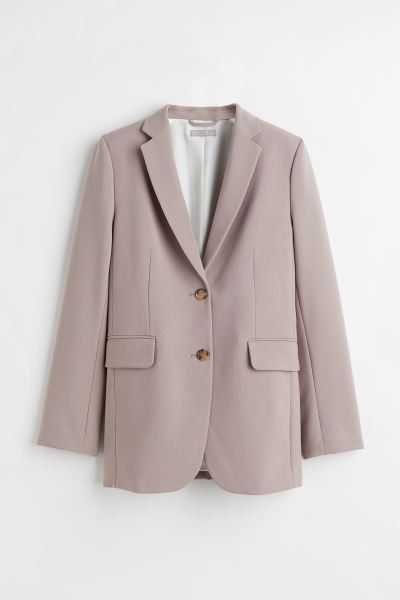 Single-breasted Jacket Taupe Jacket Jackets Blazer Spring Outfits Affordable Fashion | H&M (US + CA)