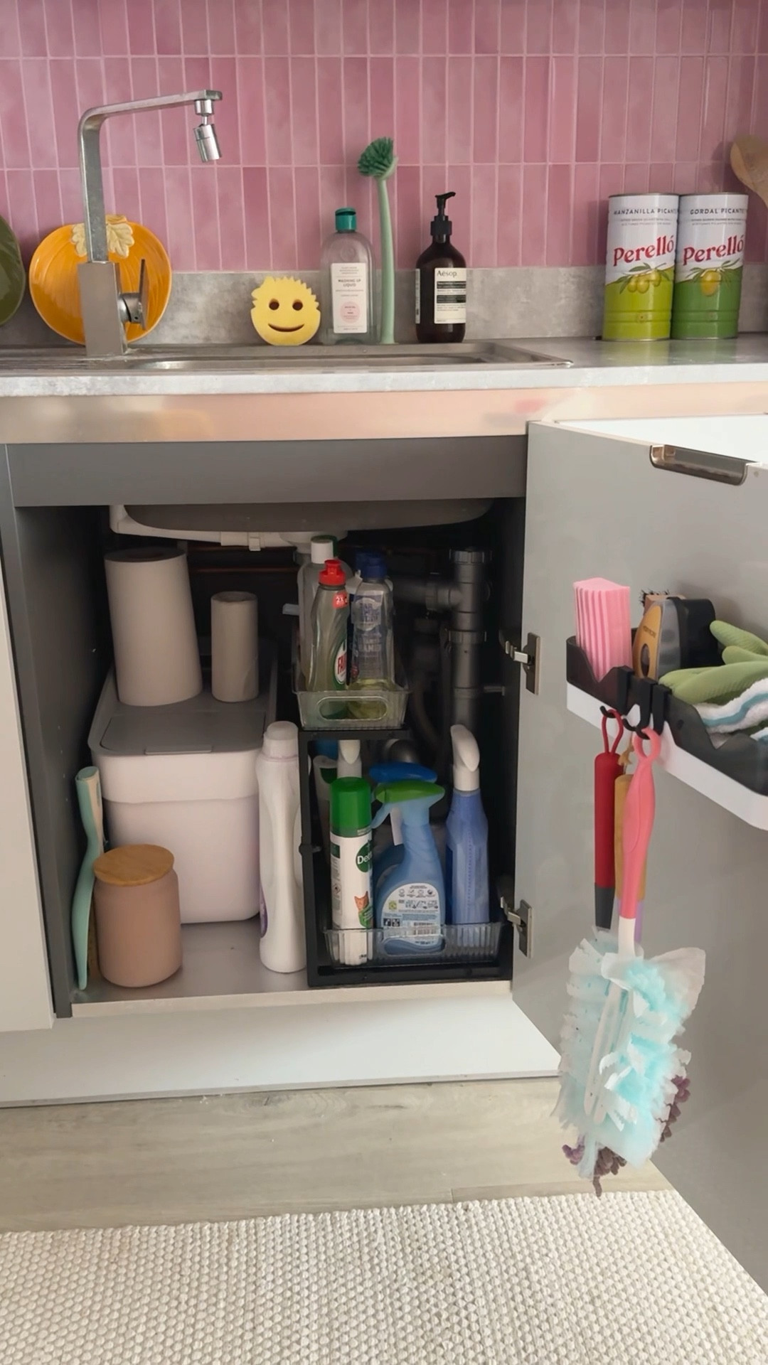 Organising & cleaning the cupboard under my kitchen sink 🧚 

#LTKhome #LTKuk