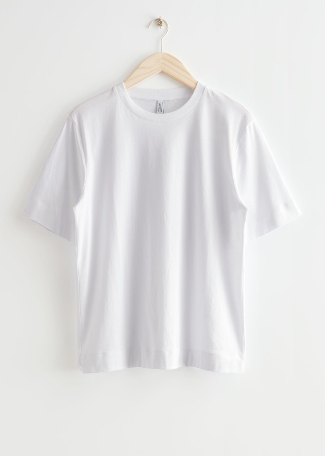 Relaxed Crewneck T-Shirt - White | & Other Stories (EU + UK)