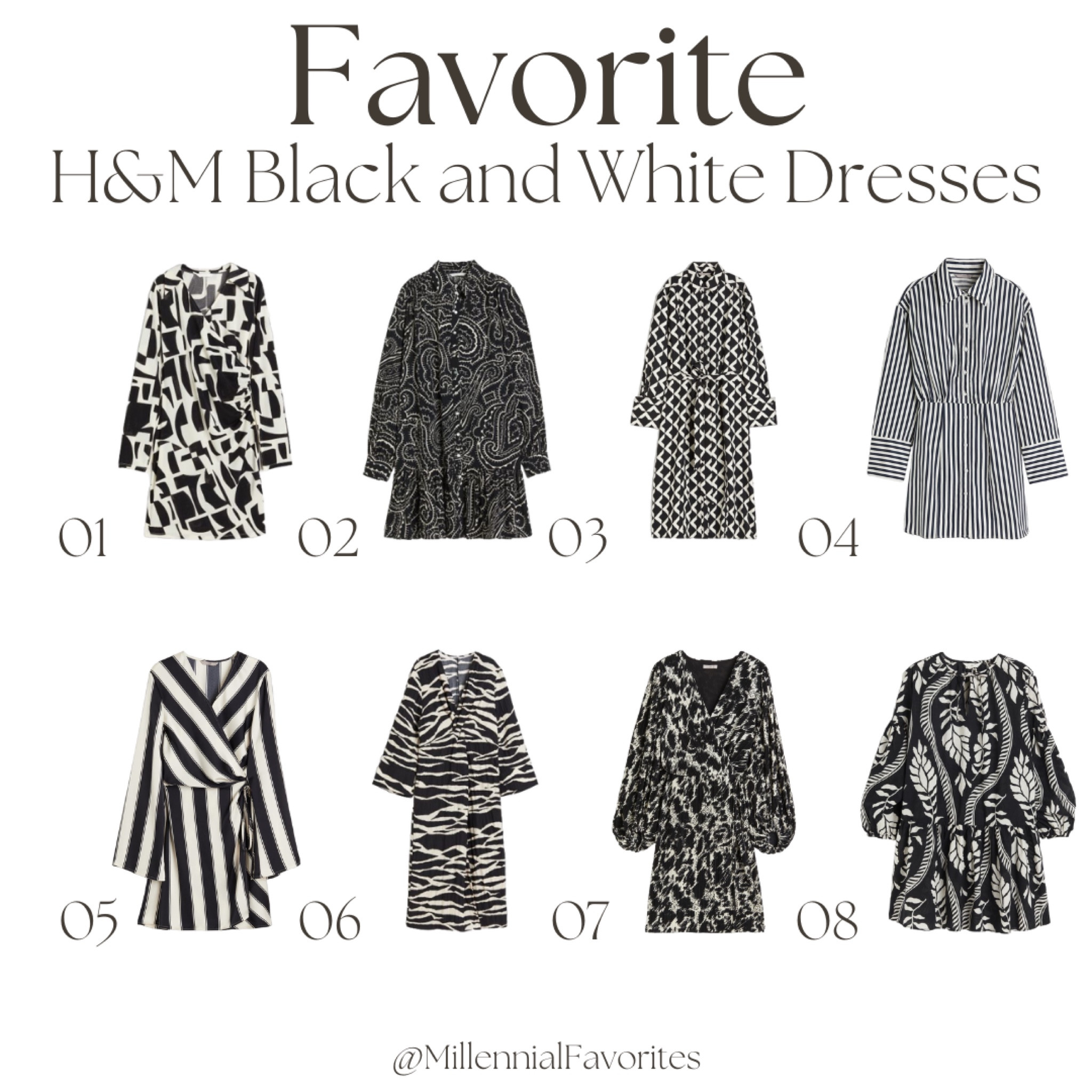 These are a few of my favorite black and white dresses from H&M! 

#blackandwhitedresses #dress #dresses

#LTKsalealert #LTKstyletip #LTKfindsunder50