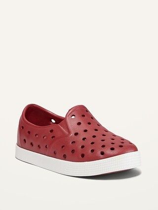 Perforated Vinyl Slip-On Sneakers for Toddler | Old Navy (US)