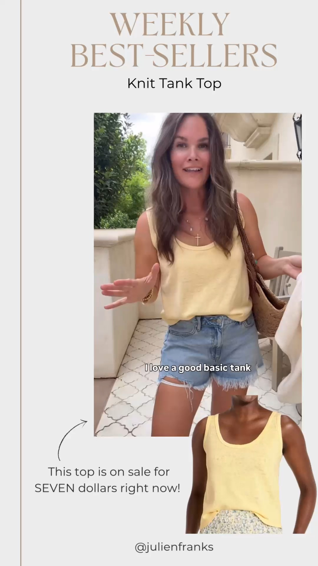This Target basic is too good to pass up! I have been loving butter yellow recently and this top is so exception. For this price, you’re gonna want to get more than one 💛

#LTKootd #LTKSaleAlert #LTKdayinmylife