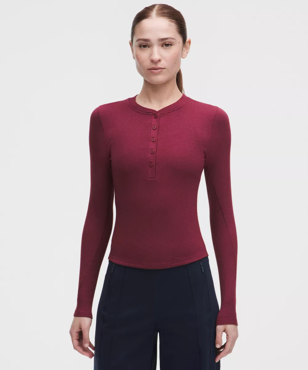 Hold Tight Long-Sleeve Henley | lululemon (AU)