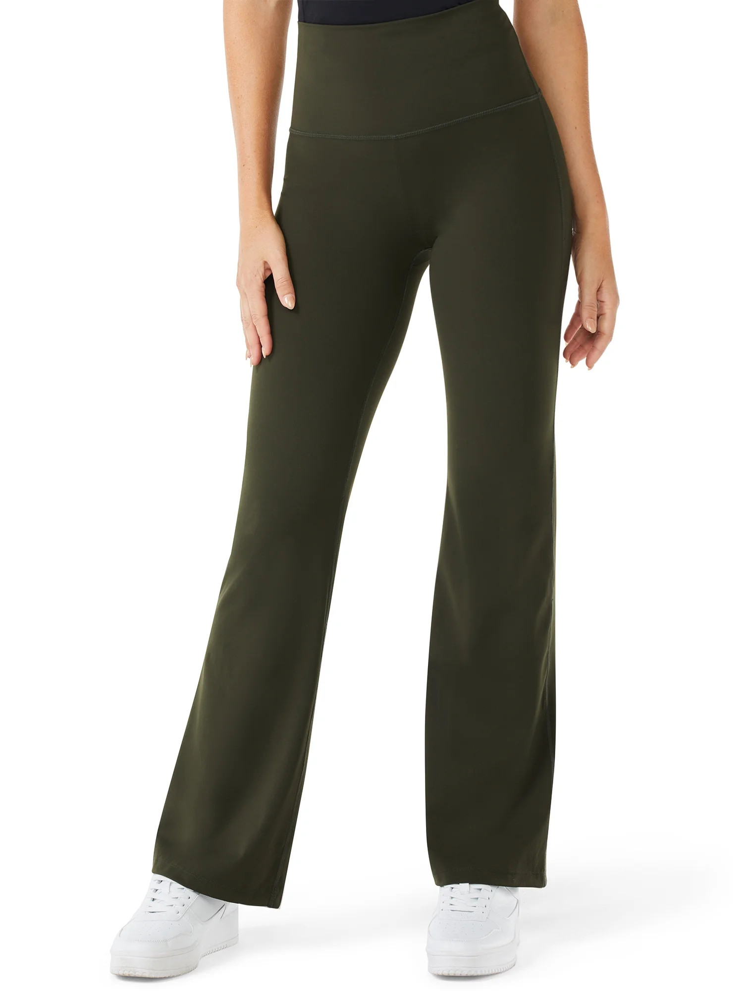 Sofia Active by Sofia Vergara Women’s High Waist Fit and Flare Pants | Walmart (US)