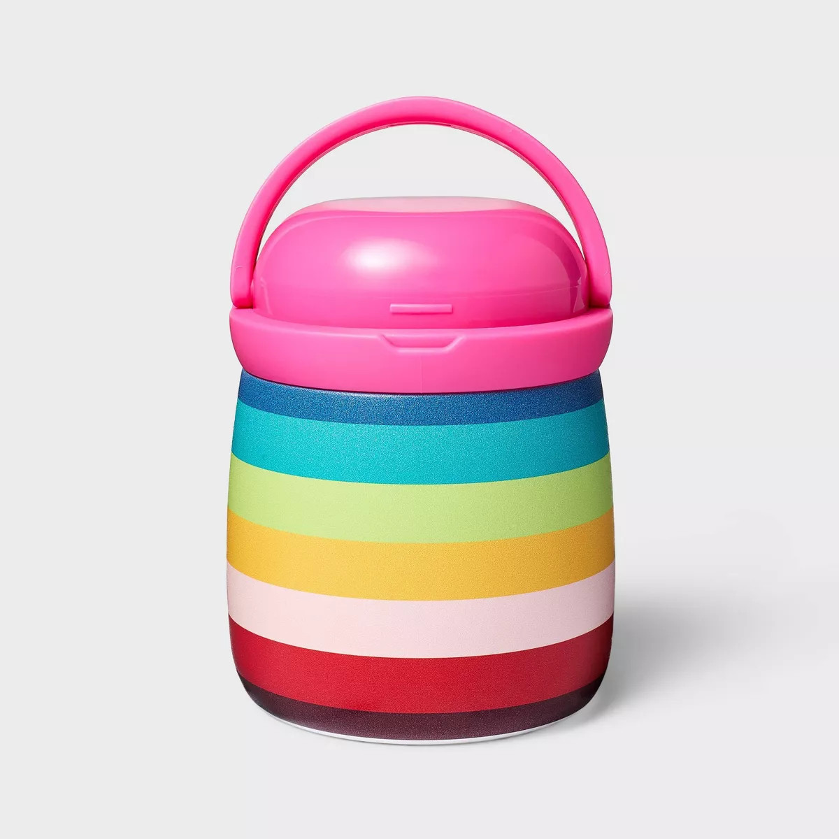 Rainbow Striped Insulated Hot Cold Stainless Steel Food Container - Tabitha Brown for Target | Target