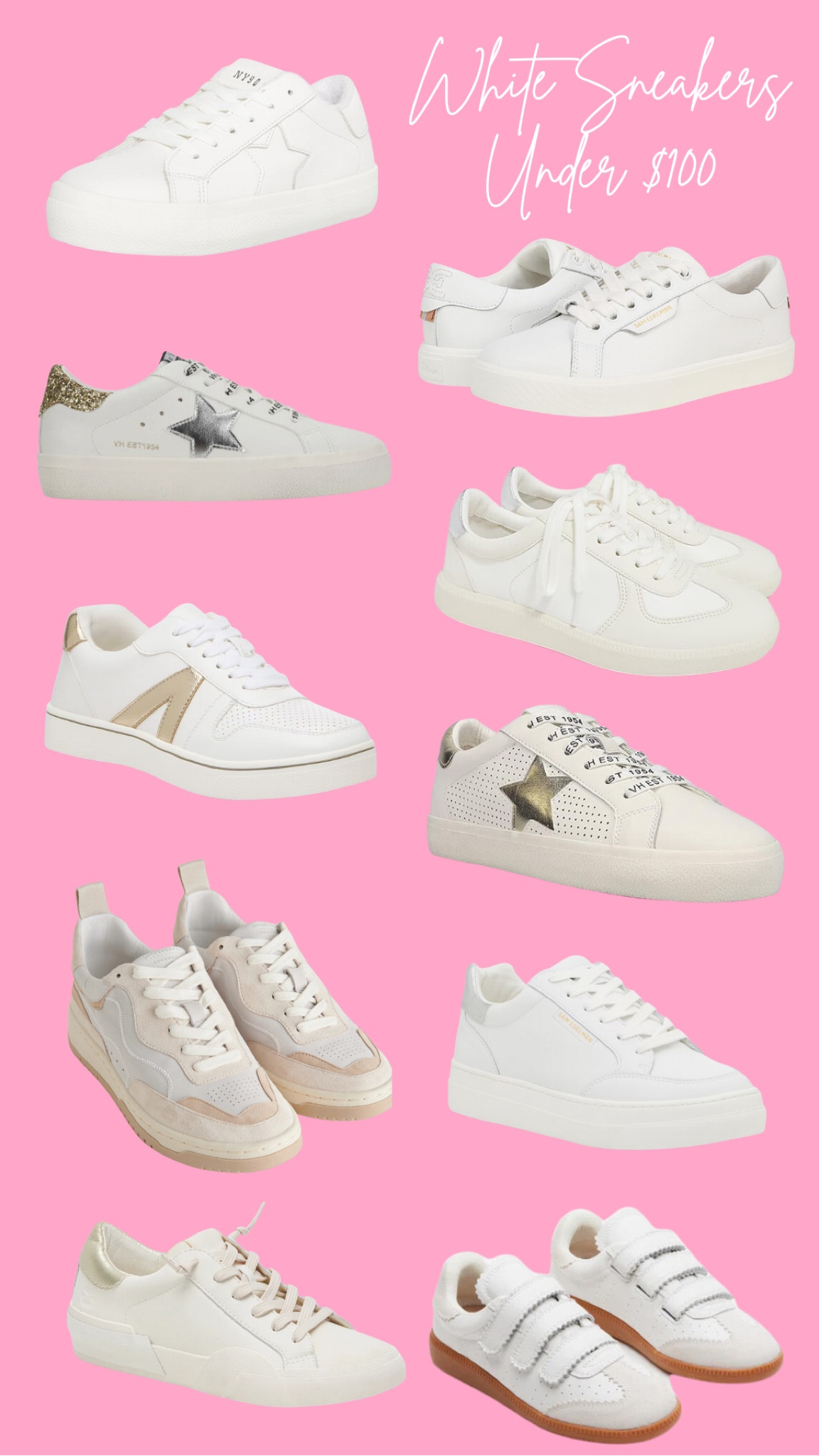 white sneakers under $100 🤍 so many great options on sale !! 

#LTKSaleAlert #LTKFindsUnder100 #LTKBacktoSchool
