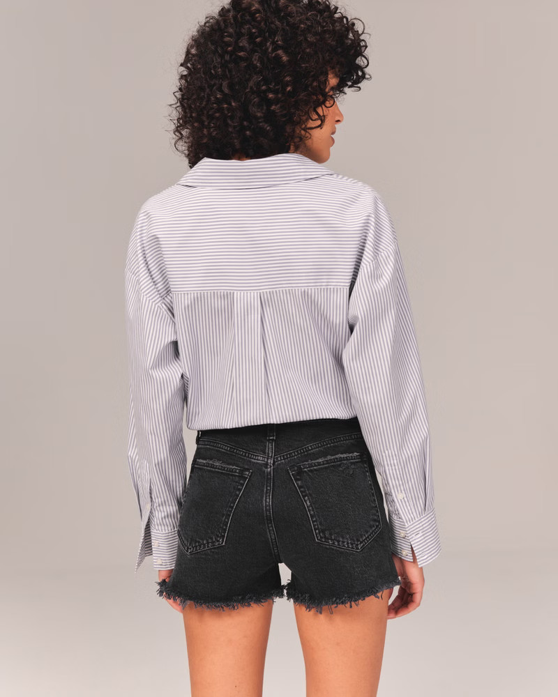 Women's High Rise Mom Shorts | Women's Clearance | Abercrombie.com | Abercrombie & Fitch (US)