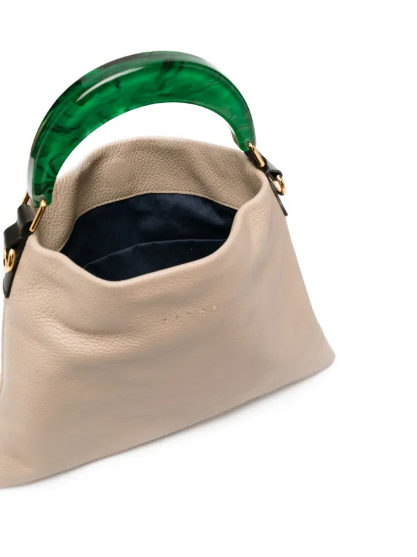 Marni Small Venice Leather Tote Bag | Neutrals | FARFETCH | Farfetch Global