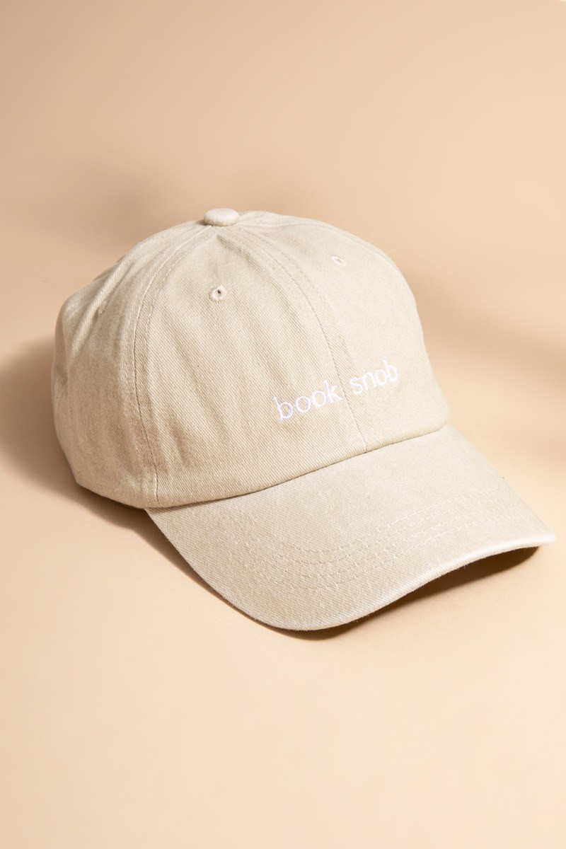 Book Snob Baseball Cap | Francesca's
