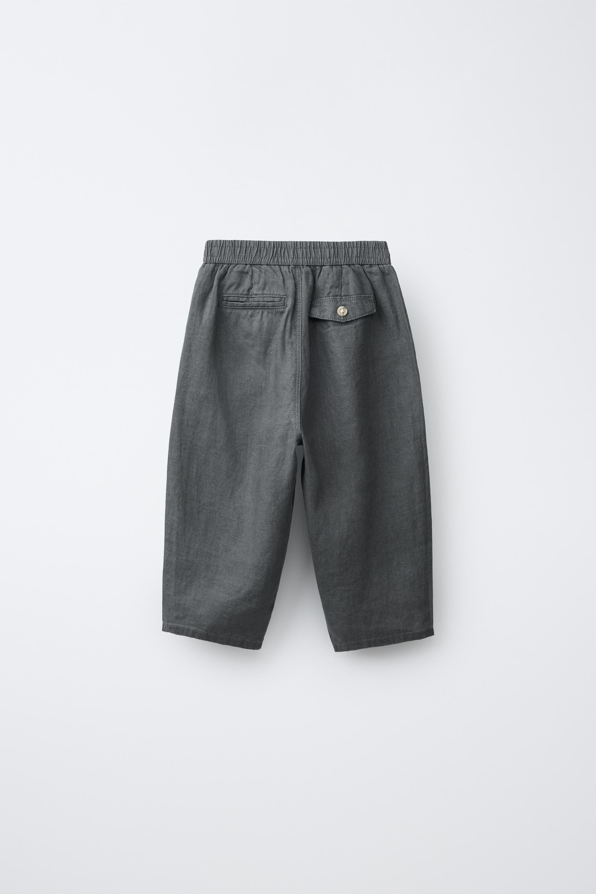 TEXTURED STRIPED SHORTS | Zara US