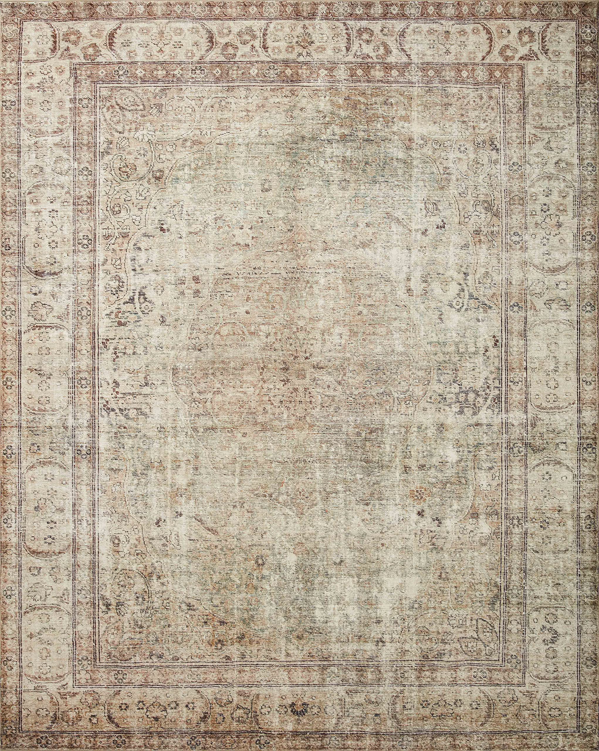Loloi Margot Collection MAT-01 Antique/Sage 8'-6" x 11'-6" Area Rug, No-Shed Easy Clean Large Pat... | Amazon (US)