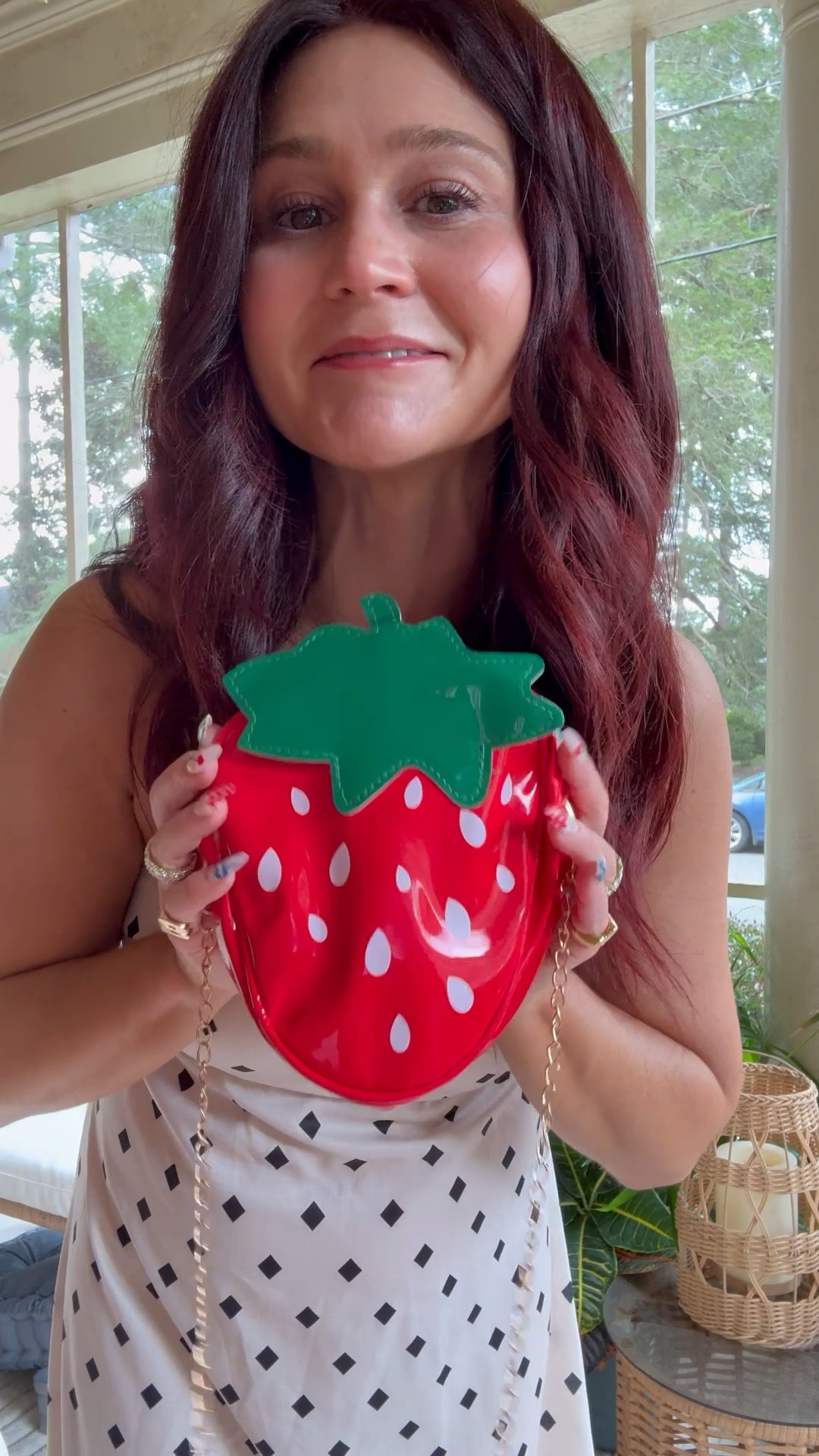Cutest strawberry bag. Summer must have theme bag  

#LTKSeasonal #LTKFindsUnder50 #LTKParties