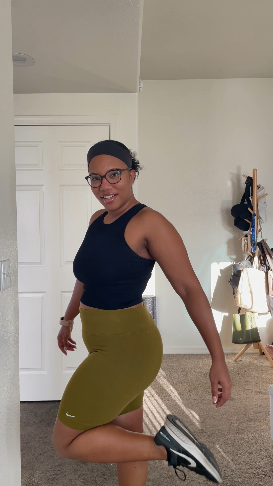 Officially in my running girl era! 🏃🏾‍♀️
These sports bras from H&M are my favorite, and they come in so many colors! I also love these biker shorts from Nike - they’re in my favorite color 😌 My fiancé also made an appearance! Why was he a natural at this? 😂

#LTKFitness #LTKMens #LTKActive