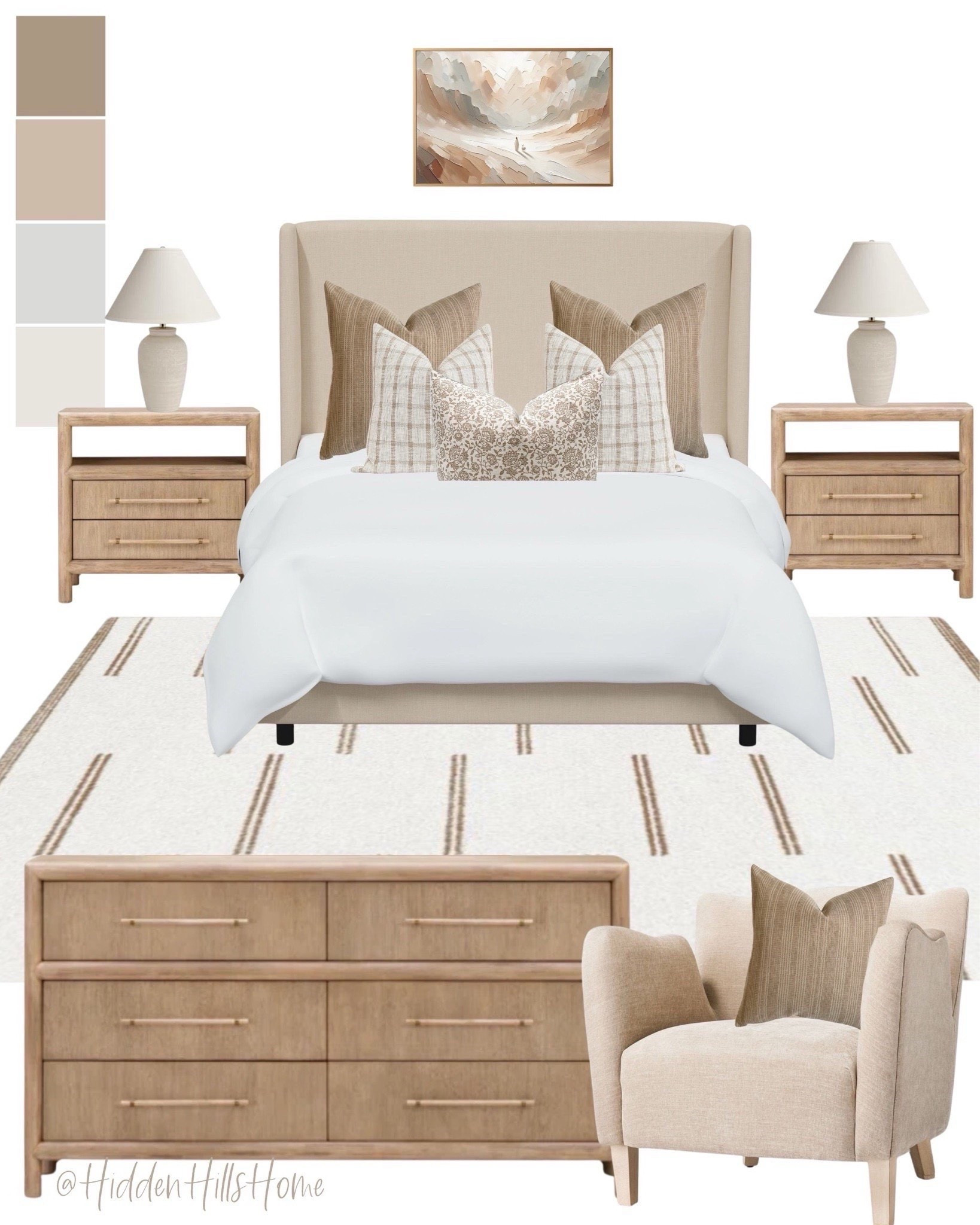 Modern transitional master bedroom mood board, bedroom design inspo, primary bedroom design ideas, neutral bedroom mood board #bedroom #coastal 




#LTKSeasonal #LTKSaleAlert #LTKHome