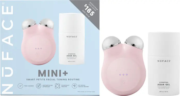 NuFACE® MINI+ Smart On-the-Go Facial Toning Starter Kit $250 Value | Nordstrom | Nordstrom