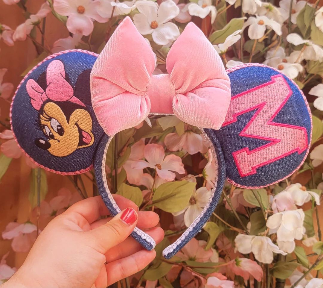 Minnie Varsity Ears! | Etsy (US)