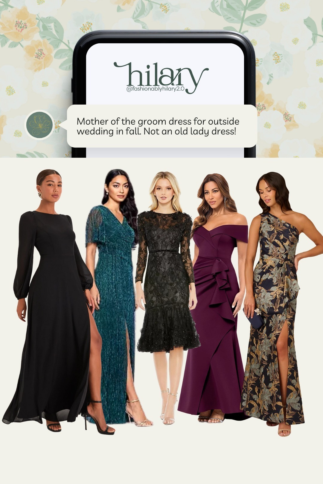 Mother-of-the-groom dresses that aren't "old lady" for a fall wedding. Wedding guest dress, formal dress, black tie wedding. 

 #LTKOver40 #LTKParties #LTKWedding