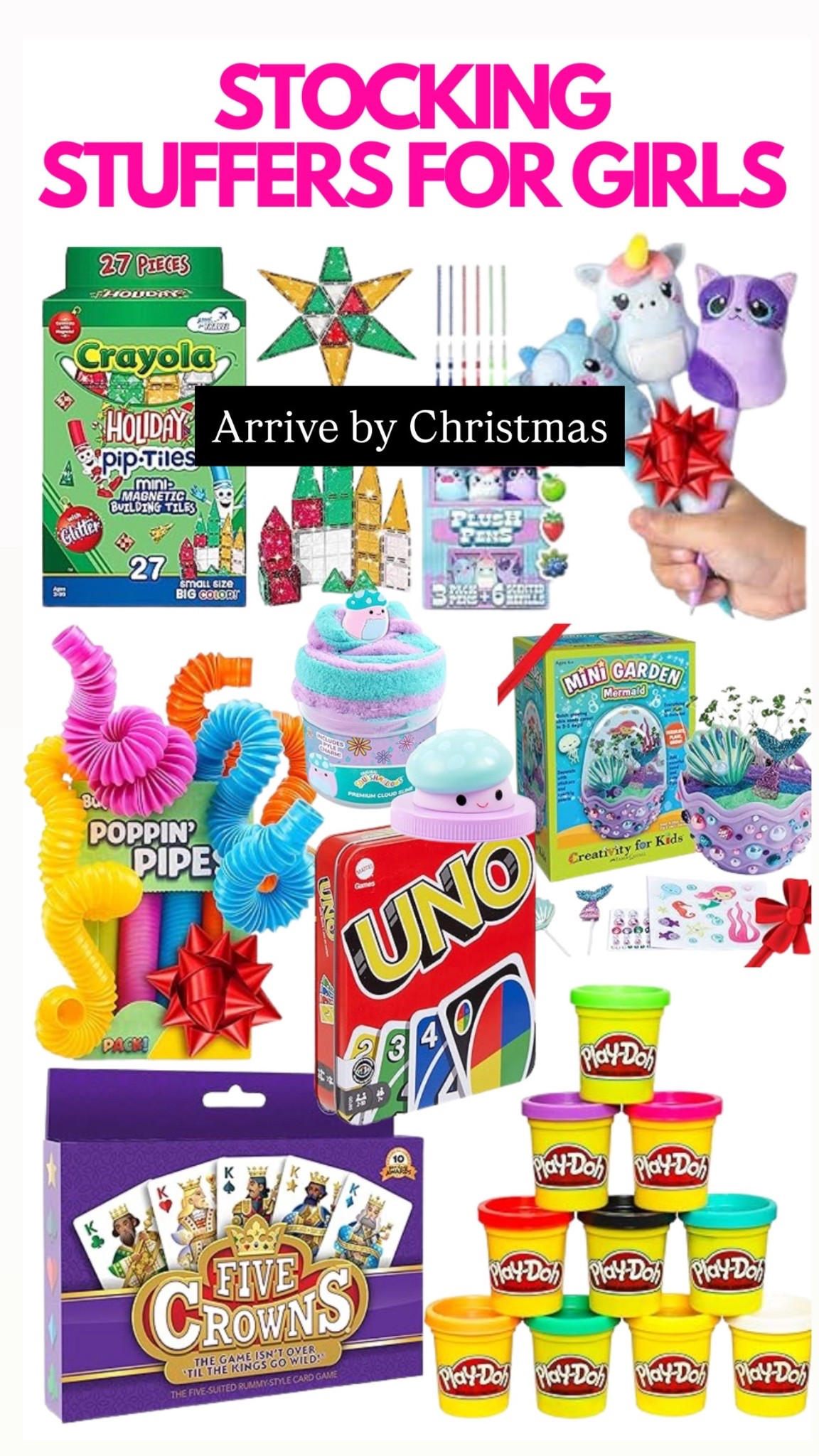 STOCKING STUFFERS FOR GIRLS WILL ARRIVE BY CHRISTMAS 

#LTKGiftGuide #LTKHoliday