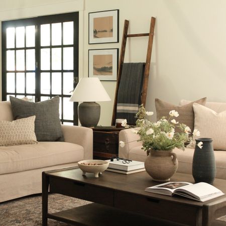 We are loving how light and airy our living room looks with these new throw pillows.  Perfect way to transition into summer.

#LTKstyletip #LTKunder100 #LTKhome