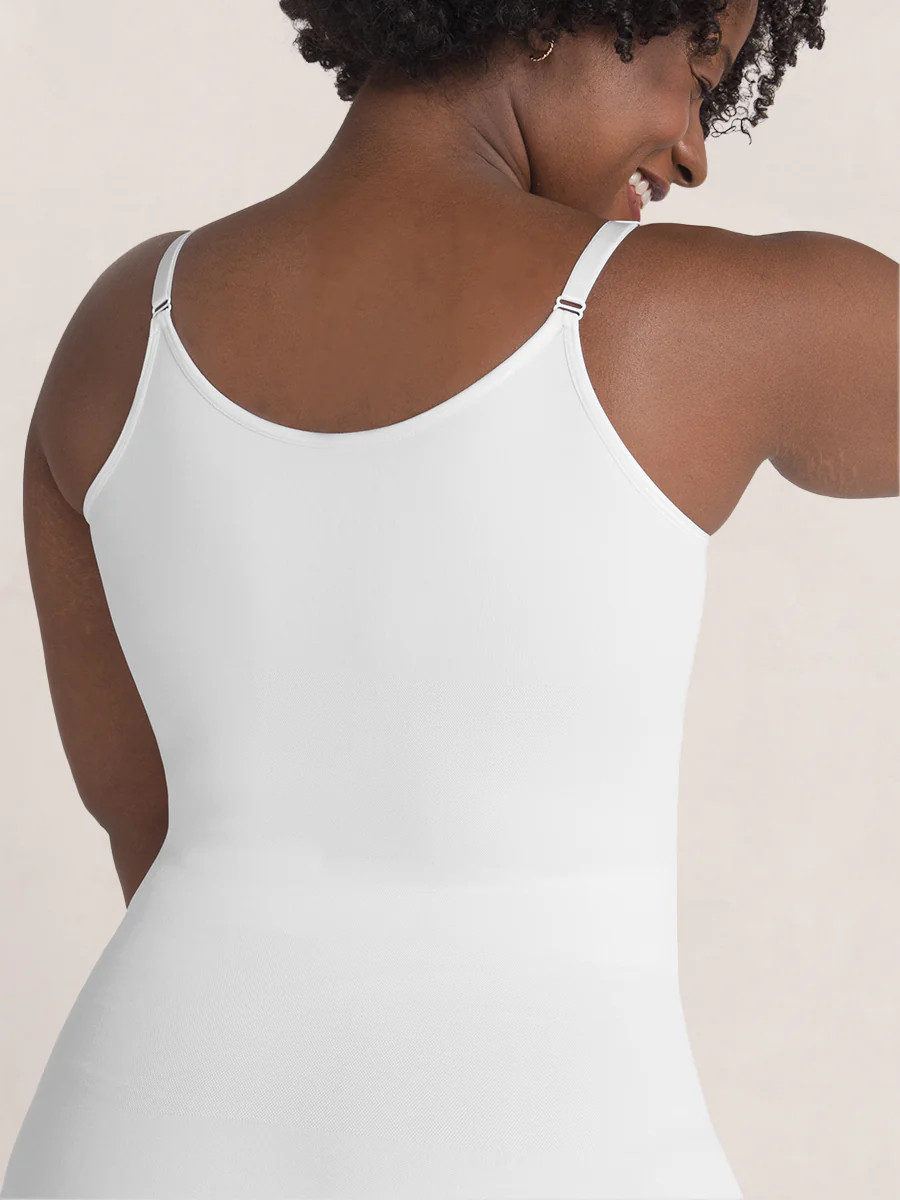 Scoop Neck Mid-Thigh Shapewear Bodysuit \u2013 360\u00b0 Tummy Control | Shapermint | Shapermint