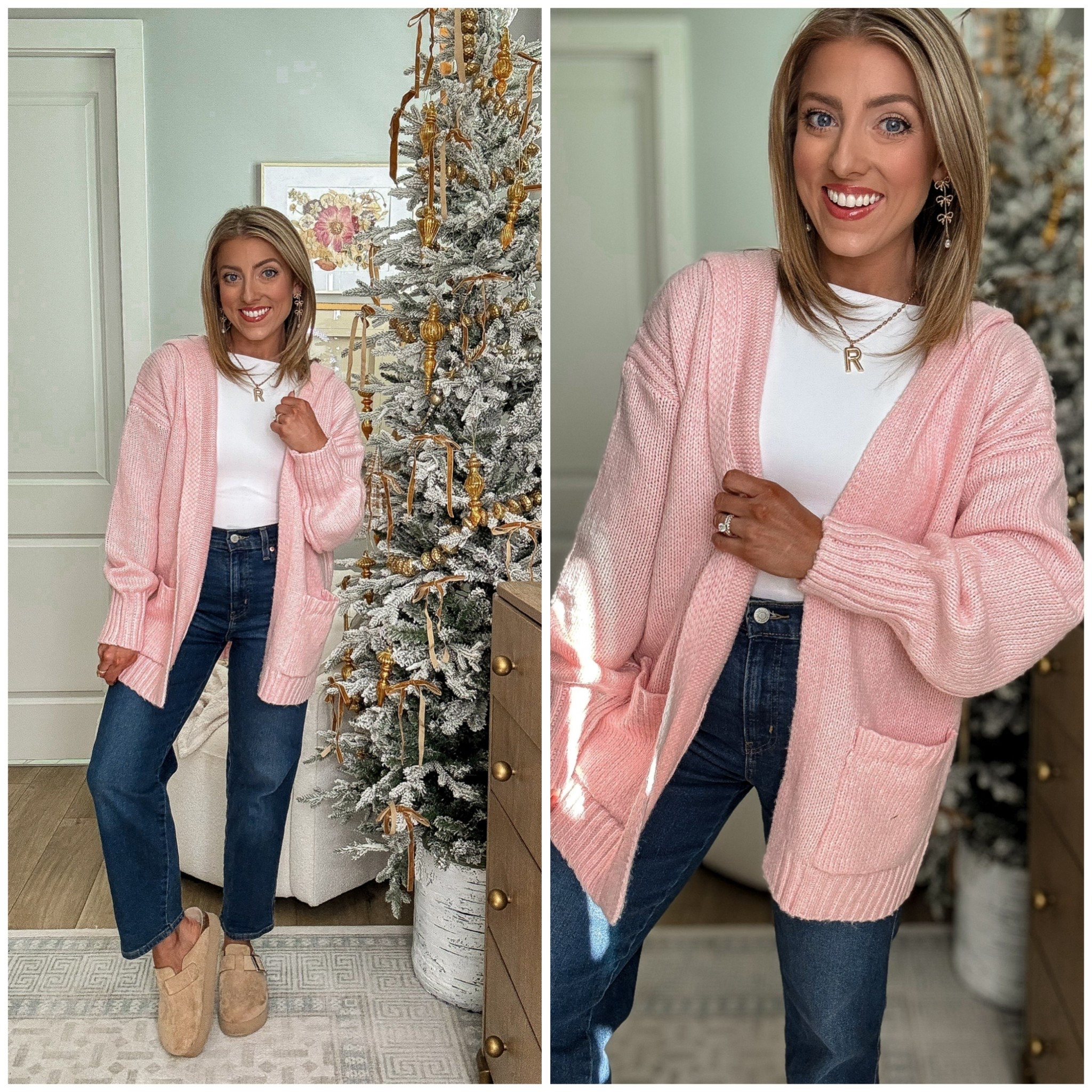 Walmart cozy find you need this season! 🤍✨
This brand-new hooded cardigan is under $20 and truly the cutest layering piece for winter. It’s soft, lightweight-but-warm, and one of those cardigans you’ll reach for daily — school drop-off, holiday errands, cozy days at home… it works for everything. 🎄💗

Paired it with my favorite Walmart denim and basic layering top for an easy, elevated everyday outfit. If you love affordable winter staples that look high-end without the price tag, this cardigan is definitely one to grab before it sells out!

Everything is linked in LTK for quick shopping 🛒✨

#WalmartFashion #WalmartFinds #WalmartOutfit #AffordableFashion #WinterOutfitInspo #CozyStyle #CardiganSeason #LTKStyle #LTKFinds #HolidayOutfits #EverydayOutfit #Under20Finds #WinterWardrobe #PinkCardigan