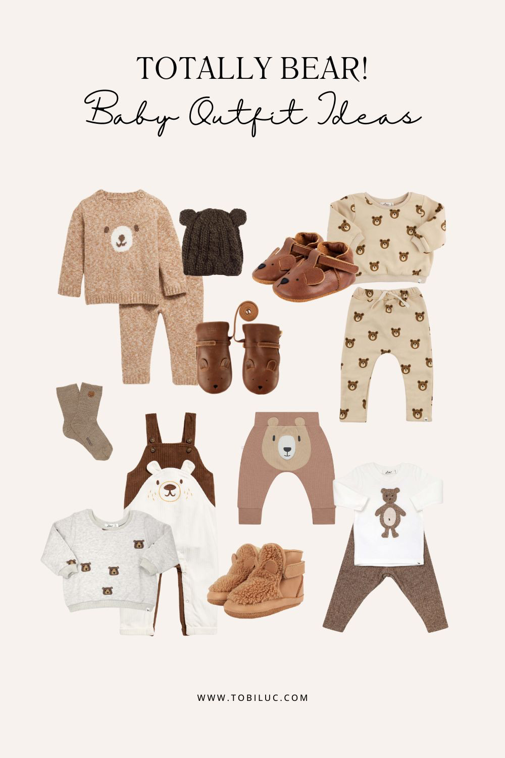 Incredibly cute baby and toddler clothes with bear motifs. 

 #LTKBaby #LTKKids #LTKFamily