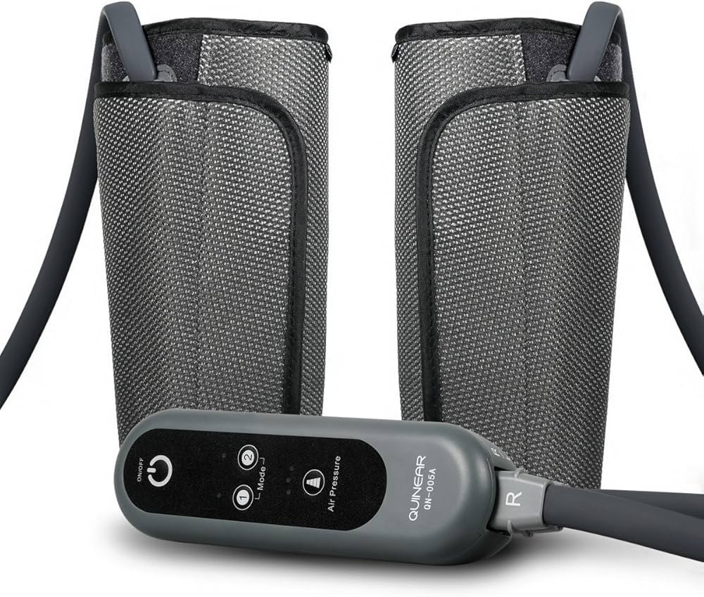 QUINEAR Leg Massager, Air Compression Calf Wraps Massager for Leg Circulation and Swelling Pain R... | Amazon (US)