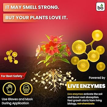 Concentrated Liquid Enzyme-Based Organic Plant Food | Organic Plant Fertilizer & Bloom Booster | ... | Amazon (US)