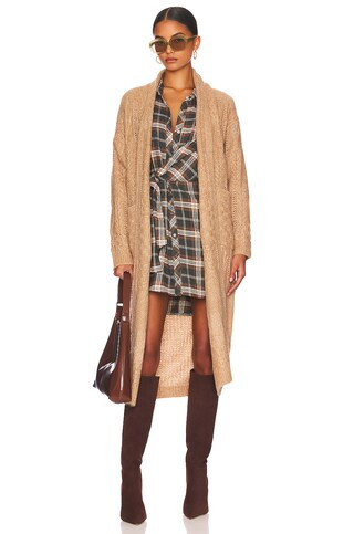 HEARTLOOM Plumeria Cardigan in Chai from Revolve.com | Revolve Clothing (Global)