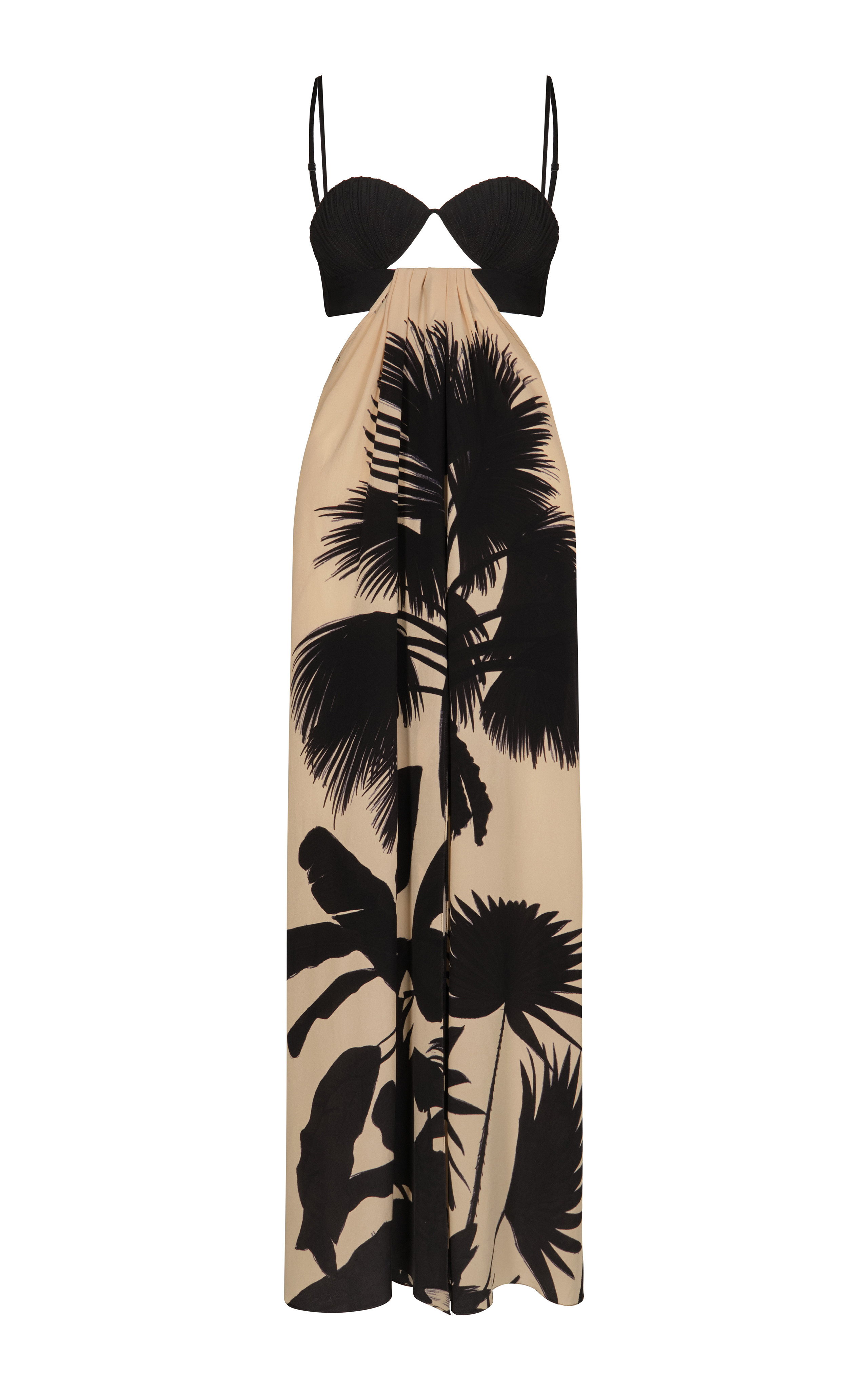 Fascination Of The East Cutout Silk Maxi Dress | Moda Operandi (Global)