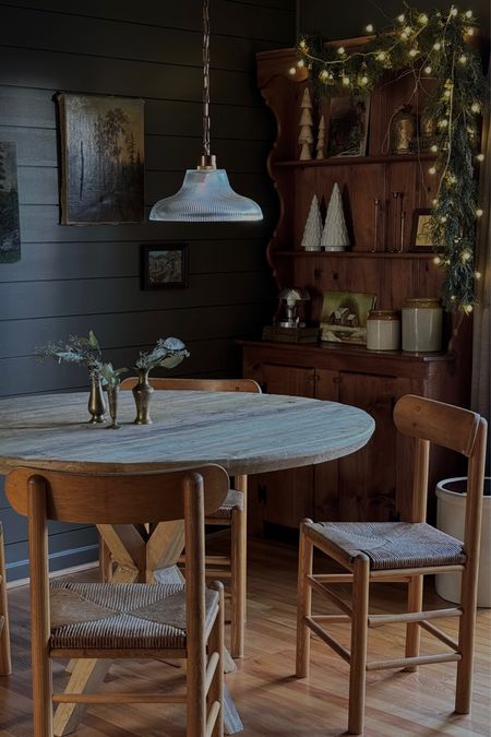 Curated dining room furniture 

#LTKhome #LTKHoliday