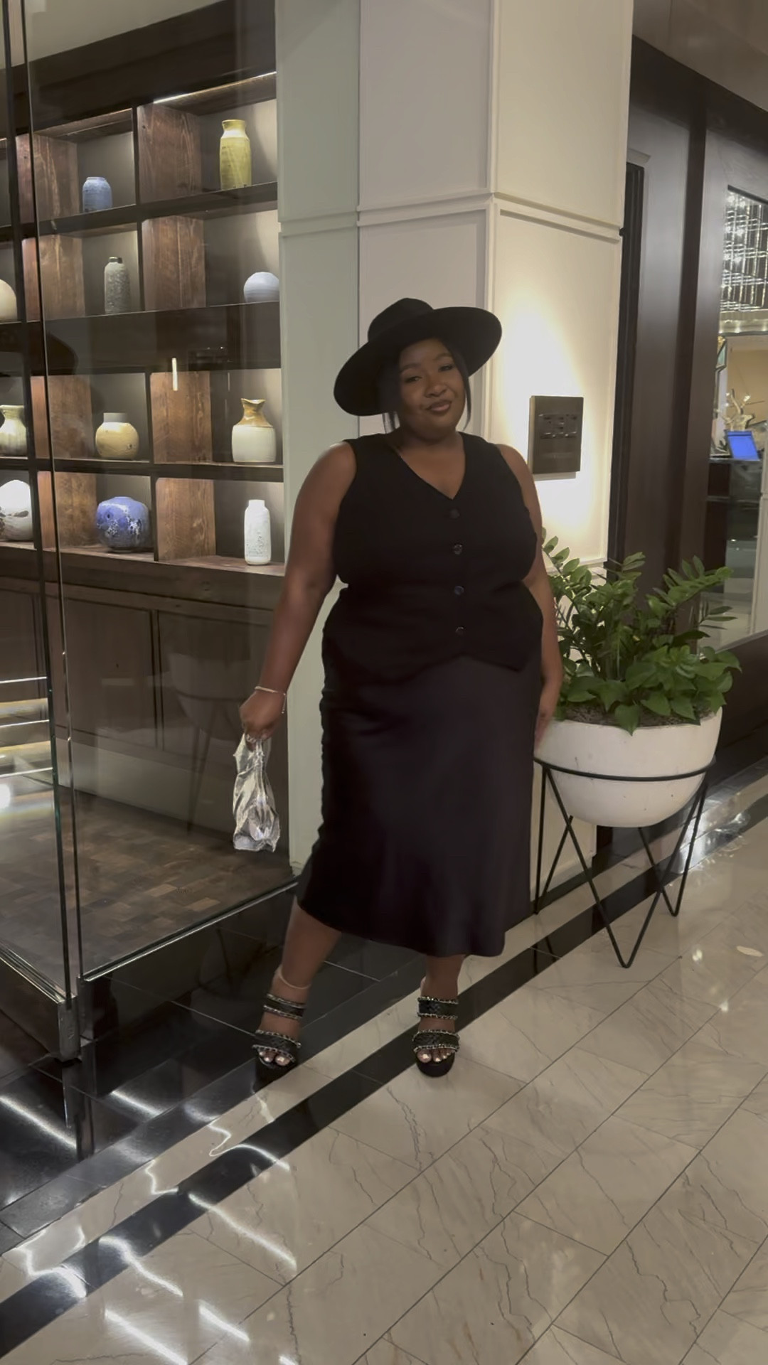 Cute plus size dressy outfit. I’m wearing a 2x in everything. Use code ASHLEYXSPANX for 15% off + free shipping on my shaper.

Plus size event wear. Plus size vest. Target find. Plus size satin skirt. Platform wide width heels. Oncore spanx shaper plus size. Plus size fashion.

#LTKParties #LTKPlusSize #LTKCon