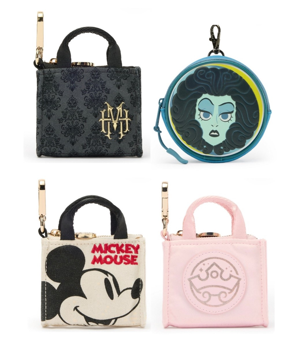 Cute new bag charms! Haunted Mansion, Mickey Mouse and Princess. Which one is your fave? I’m a Mickey girlie