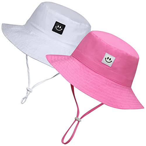 Baby Sun Hat Toddler Bucket Hat for Boys Girls 2-7 Years | Amazon (US)