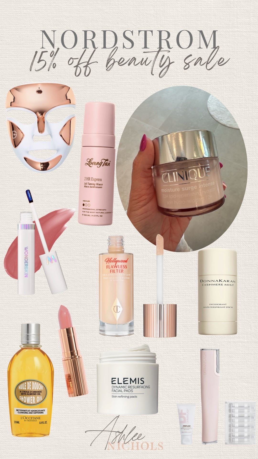 15% off Nordstrom beauty Sale!

Red light mask, skincare, self tanner, body oil, Elemis pads

#LTKselfcare #LTKSaleAlert #LTKBeauty