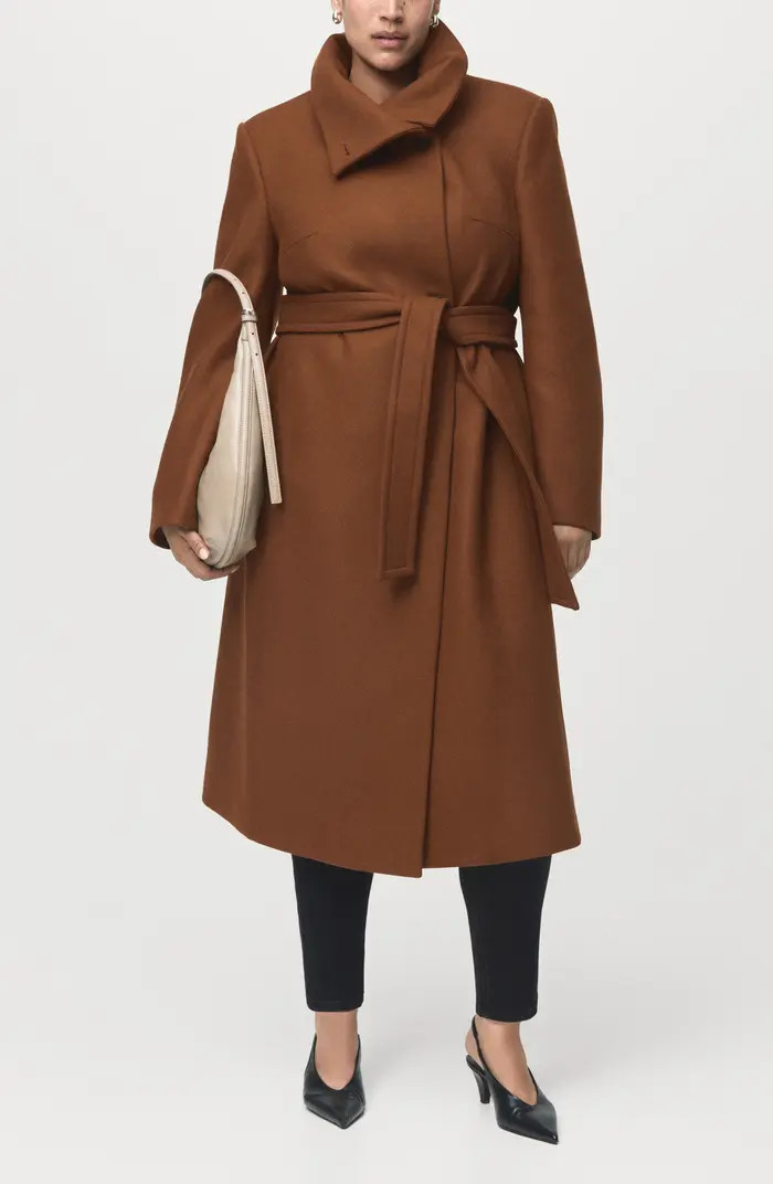 Manteco Virgin Wool Blend Coat | Nordstrom