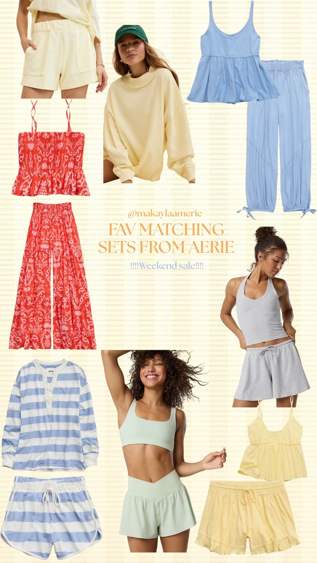 Favorite aerie sets I e recently purchased for pregnancy + postpartum

#LTKsummer #LTKmaternity #LTKsale