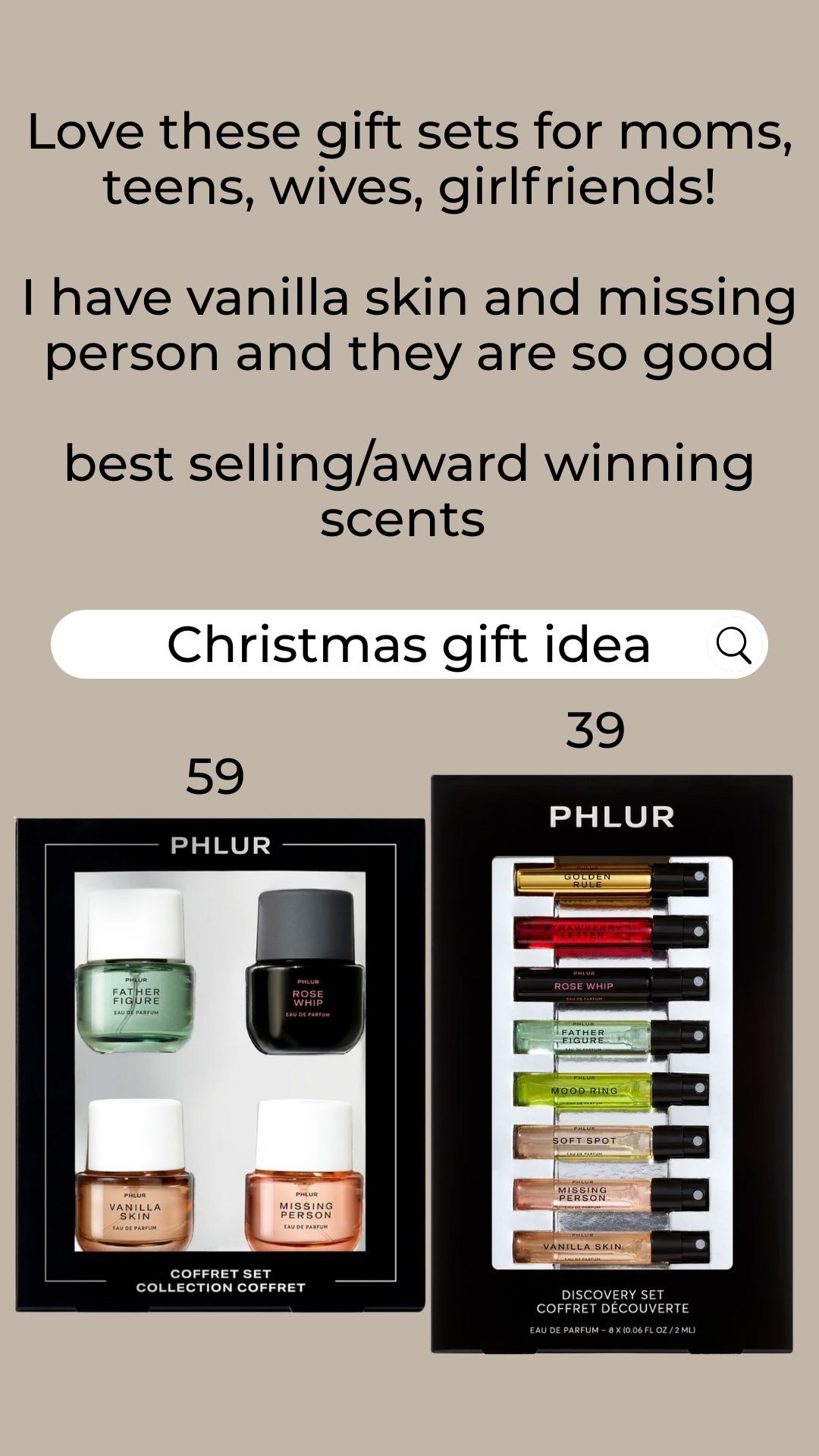 Gift idea for the girls. Love these perfumes! 

#LTKGiftGuide #LTKCyberWeek #LTKBeauty