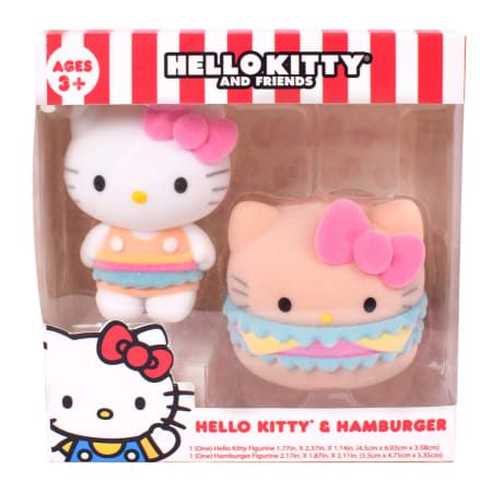 Hello Kitty And Friends® Figurine Set - Hello Kitty® & Hamburger | Five Below