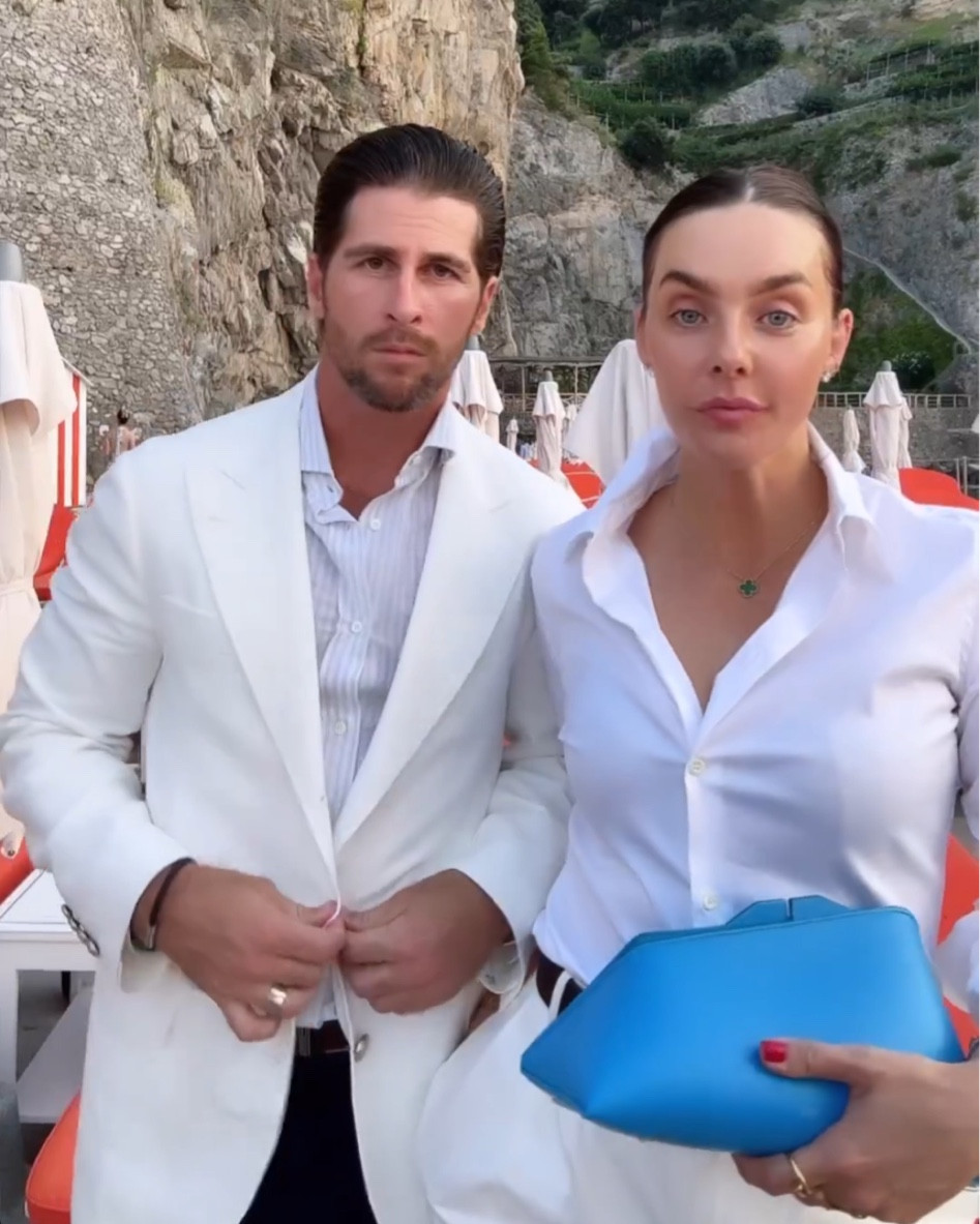 This blue Attico clutch from Baltini is everything. Linked similar outfit details for Michael and I!

#LTKmens #LTKtravel #LTKstyletip