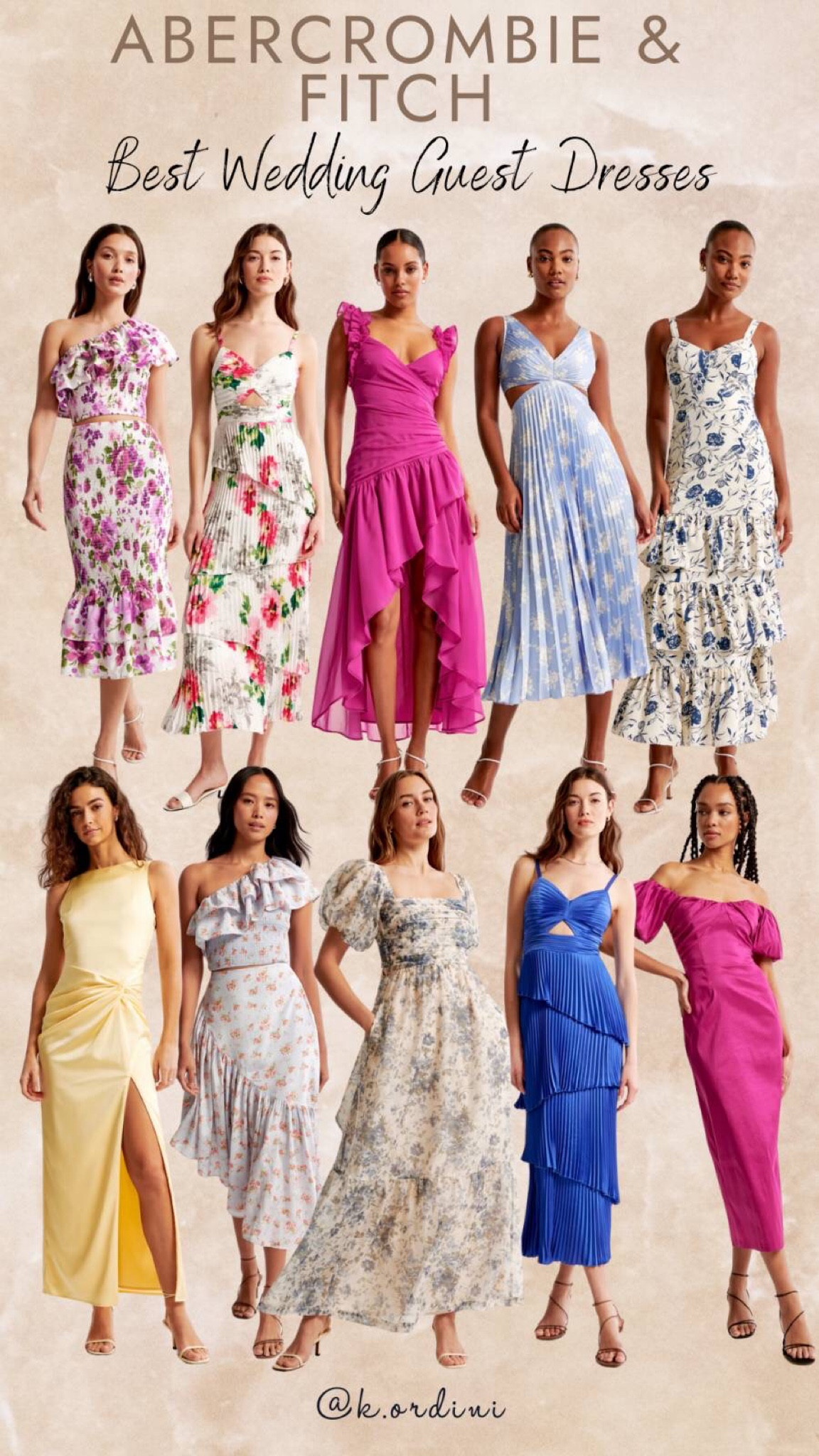 Elevate your wedding guest style with these stunning dresses from Abercrombie & Fitch! Whether it's a romantic outdoor affair or a chic city celebration, find the perfect look to turn heads and dance the night away.  

#AbercrombieWeddings #WeddingGuestStyle #DressToImpress #CelebrateLove

#LTKstyletip #LTKwedding