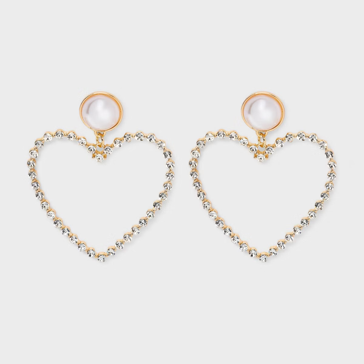 SUGARFIX by BaubleBar Endless Love Drop Earrings - Gold | Target