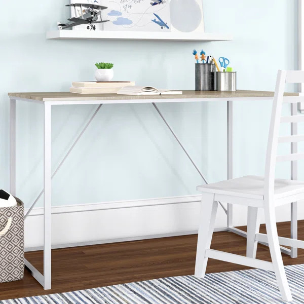 Pilvi Desk 45.7" W morden rustic home office work desk | Wayfair North America