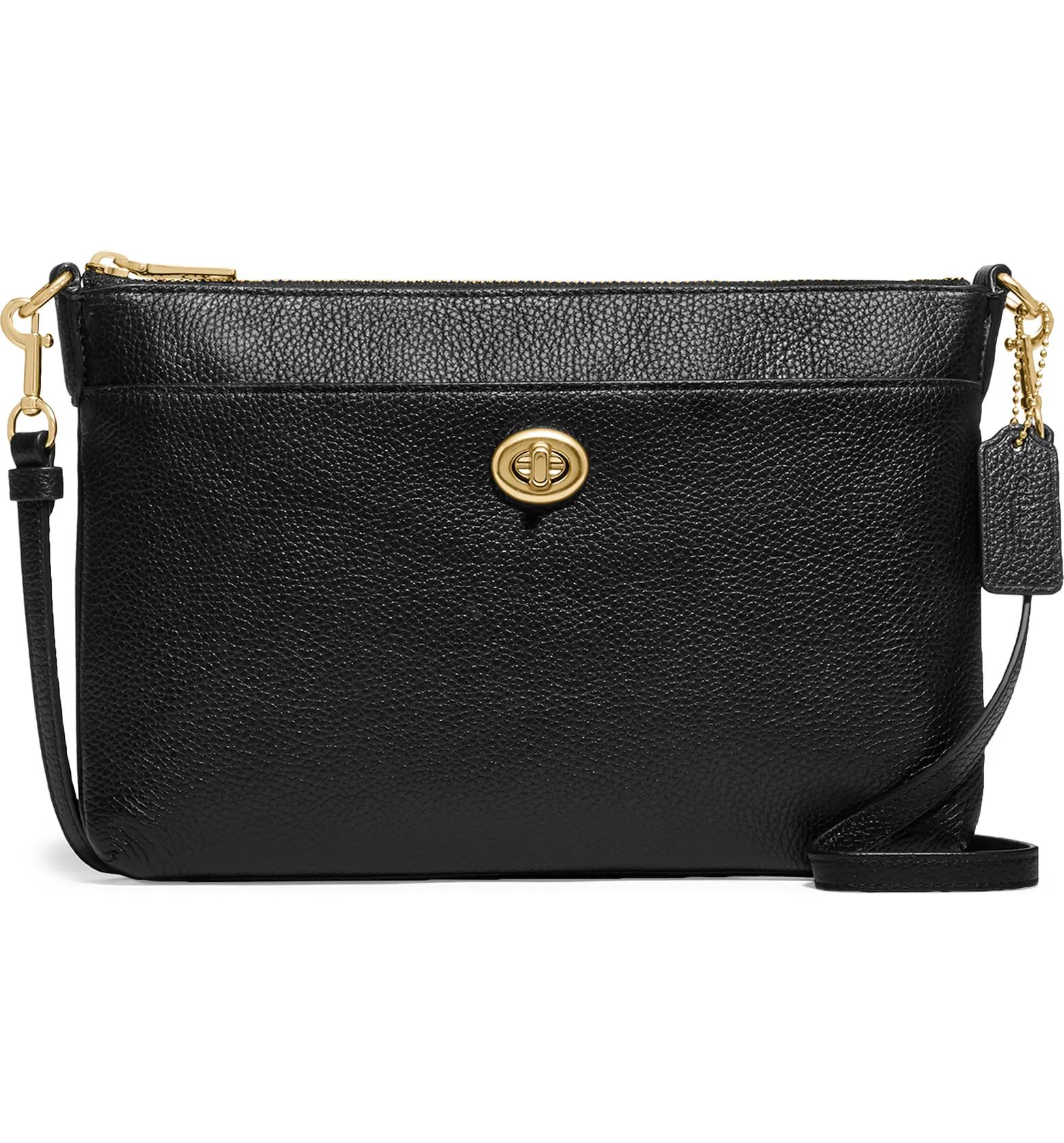COACH Polly Pebble Leather Crossbody Bag | Nordstrom | Nordstrom
