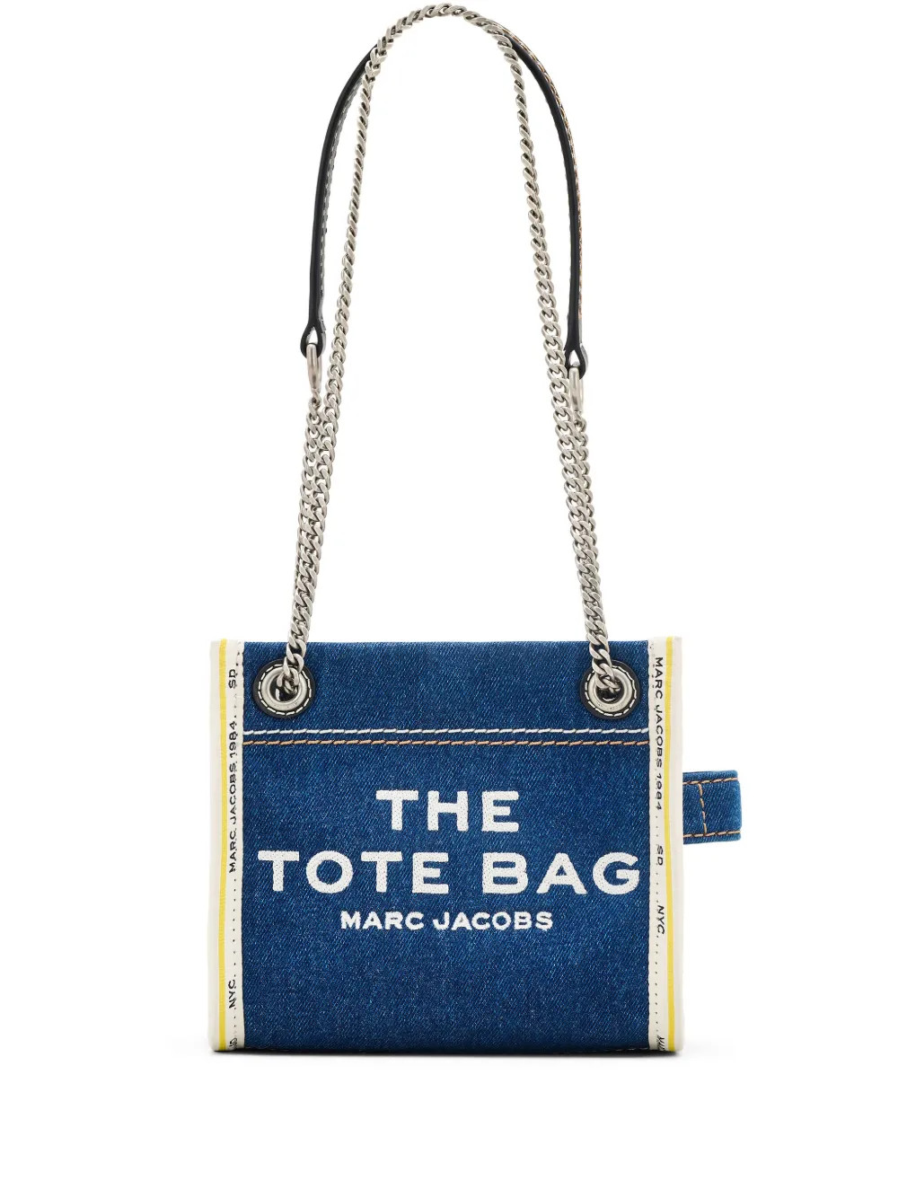 Marc Jacobs Borsa a Tracolla The Denim Chain | Blu | FARFETCH IT | Farfetch Global
