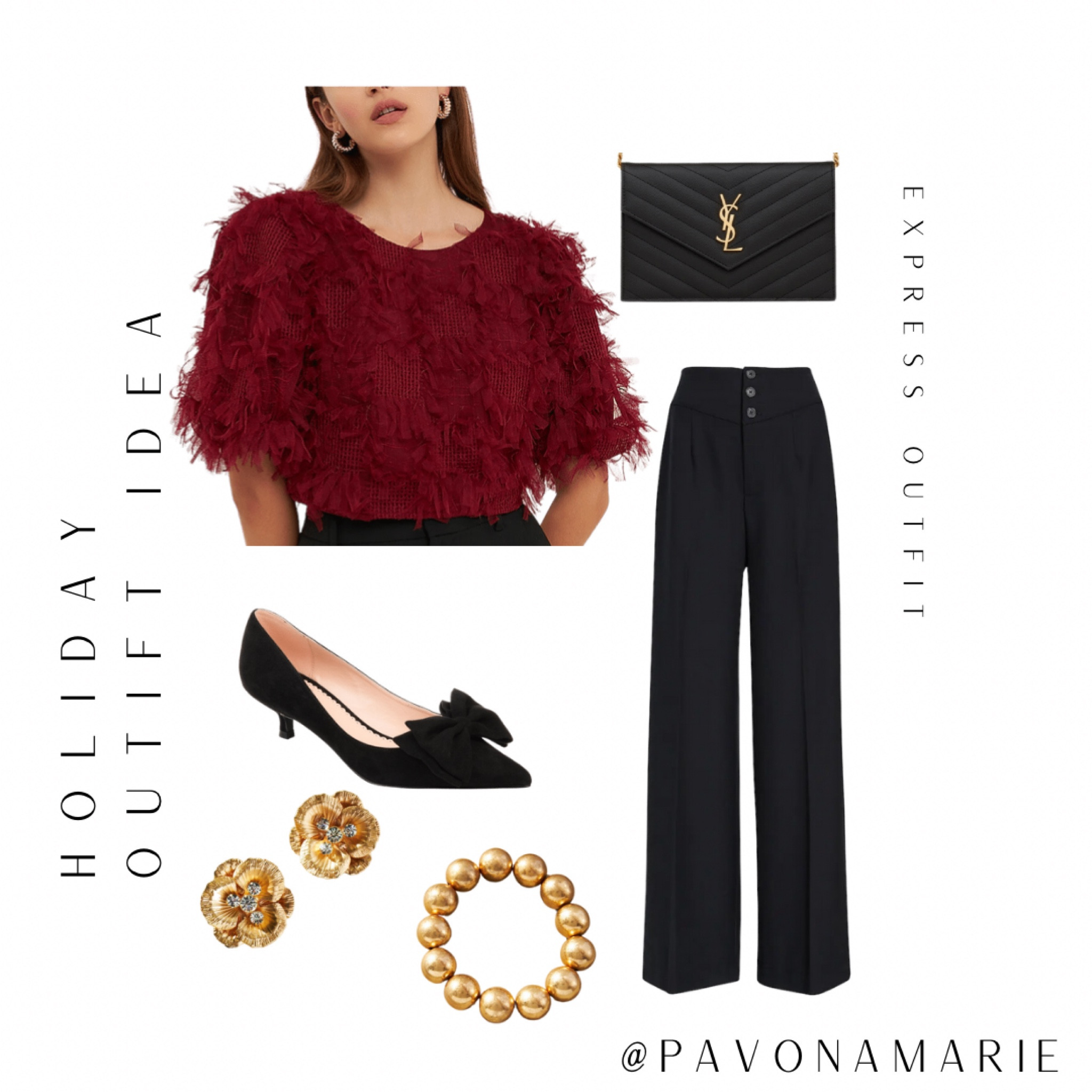 Mesh detailed top from express. TTS  
Holiday party outfit. Holiday blouse. Christmas top. Christmas blouse. 

#LTKHoliday #LTKunder100 #LTKFind