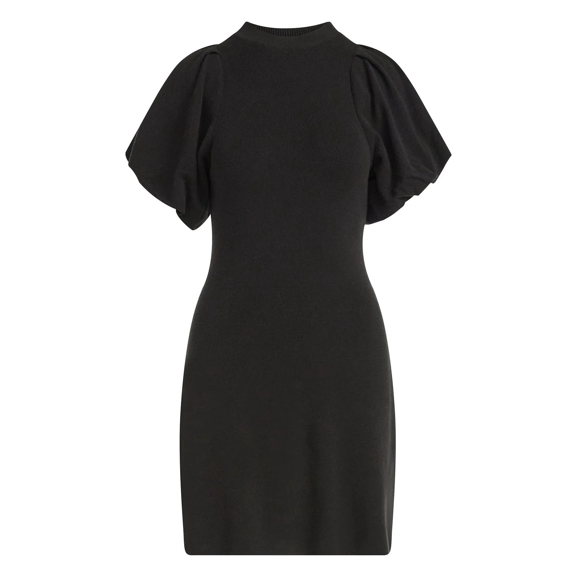 Scoop Women's and Women's Plus Sweater Dress with Puff Sleeves, Sizes XS-4X | Walmart (US)