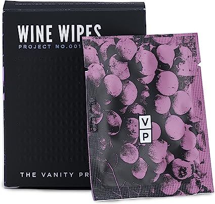 True Wine Wipes Stain Removing Travel Friendly Pack, Breath Freshener, Teeth Protector, Includes ... | Amazon (US)